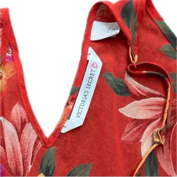 VINTAGE‎ VICTORIA’S SECRET Floral Chemise - Picture 3 of 3